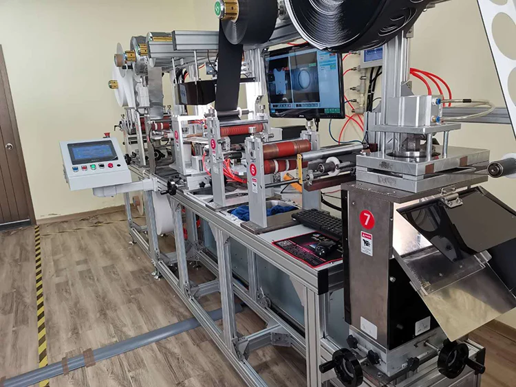 Electrode Die Cutting Machine